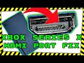 XBOX SERIES X HDMI REPAIR - PORT WAS MASHED WITH BROKEN PINS