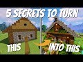 5 Ways to make your Minecraft House Better: 5 secrets to Improve your Minecraft Buildings (Avomance)