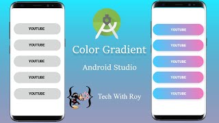 How To Make Background Color Gradient in Android Studio