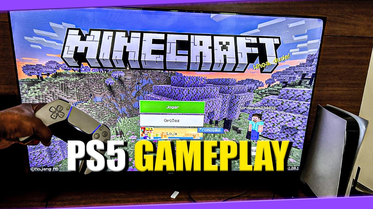 MINECRAFT DE PS5 2023 (4K60FPS) 