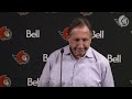 Jacques Martin Pregame Availability vs EDM