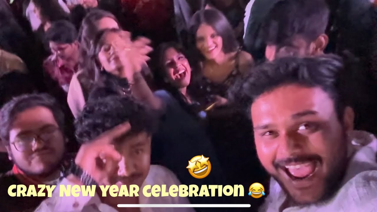 NEW YEAR CELEBRATION AT PARUL UNIVERSITY  ✌️VLOG -1 2026 