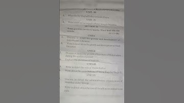 B.A 4TH SEMESTER JAMMU UNIVERSITY (NEP) MAJOR HISTORY 404 QUESTIONS PAPER 08/05/2024