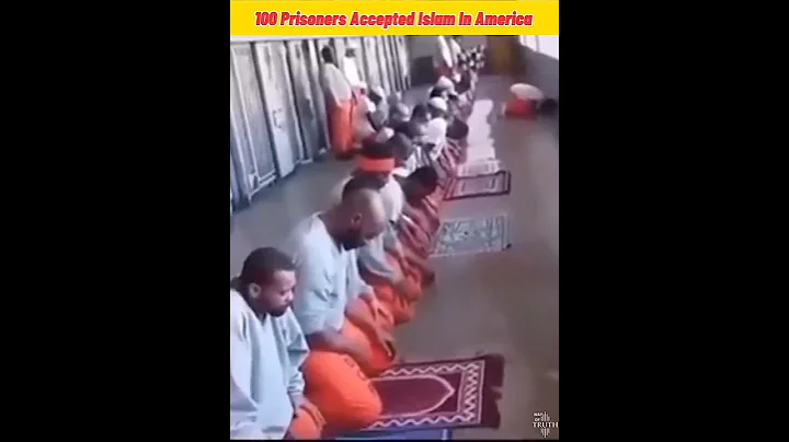 100 Prisoners Accepted Islam In America #shorts #youtubeshorts #tranding #islamicshorts #viral