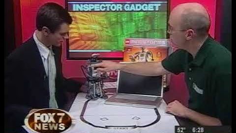 Fox 7 - Inspector Gadget Spot - LEGO Mindstorms NXT