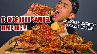 NEKAT MUKBANG 10 EKOR IKAN NILA SAMPE KESELEK TULANG!! thumbnail
