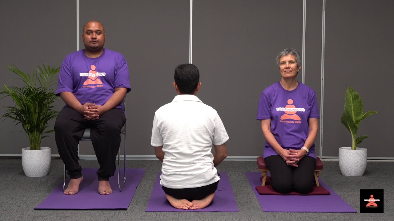 Yoga for Parkinson's Disease Seated Postures YouTube