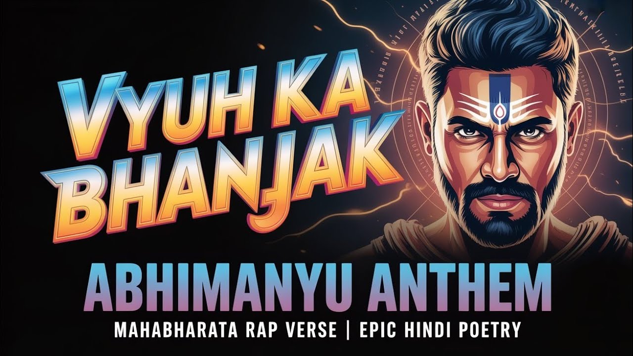 व्यूह का भंजक ⚡ Abhimanyu Anthem | Mahabharata Rap Verse | Epic Hindi Poetry