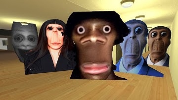 POV HI MY NAME IS AUUGHH ROSHALIA AND FUNNY FACE OBUNGA #nextbots #gmod #rbdgaming1m