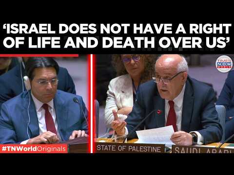 WATCH: 'Are You Going To Act?', Palestinian Ambassador's 12 Minute REBUKE To UNSC & Israel!