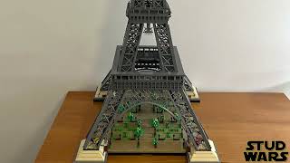How to build the LEGO Eiffel Tower in 3 minutes