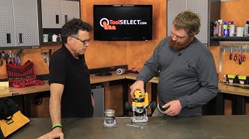 DEWALT DWP611PK 1 25 HPVariable Speed Compact Router Combo Kit  How to & User Review