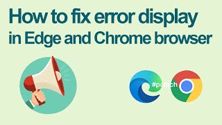 How to fix display feature error in Edge - Chrome browser screenshot 5