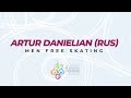 Artur Danielian (RUS) | Men Free Skating | ISU European Figure Skating Championships | #EuroFigure