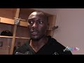 BISMACK BIYOMBO after HORNETS WIN vs. Raptors