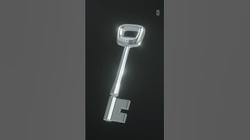 Quick 3D Modeling: Key in Blender🔑