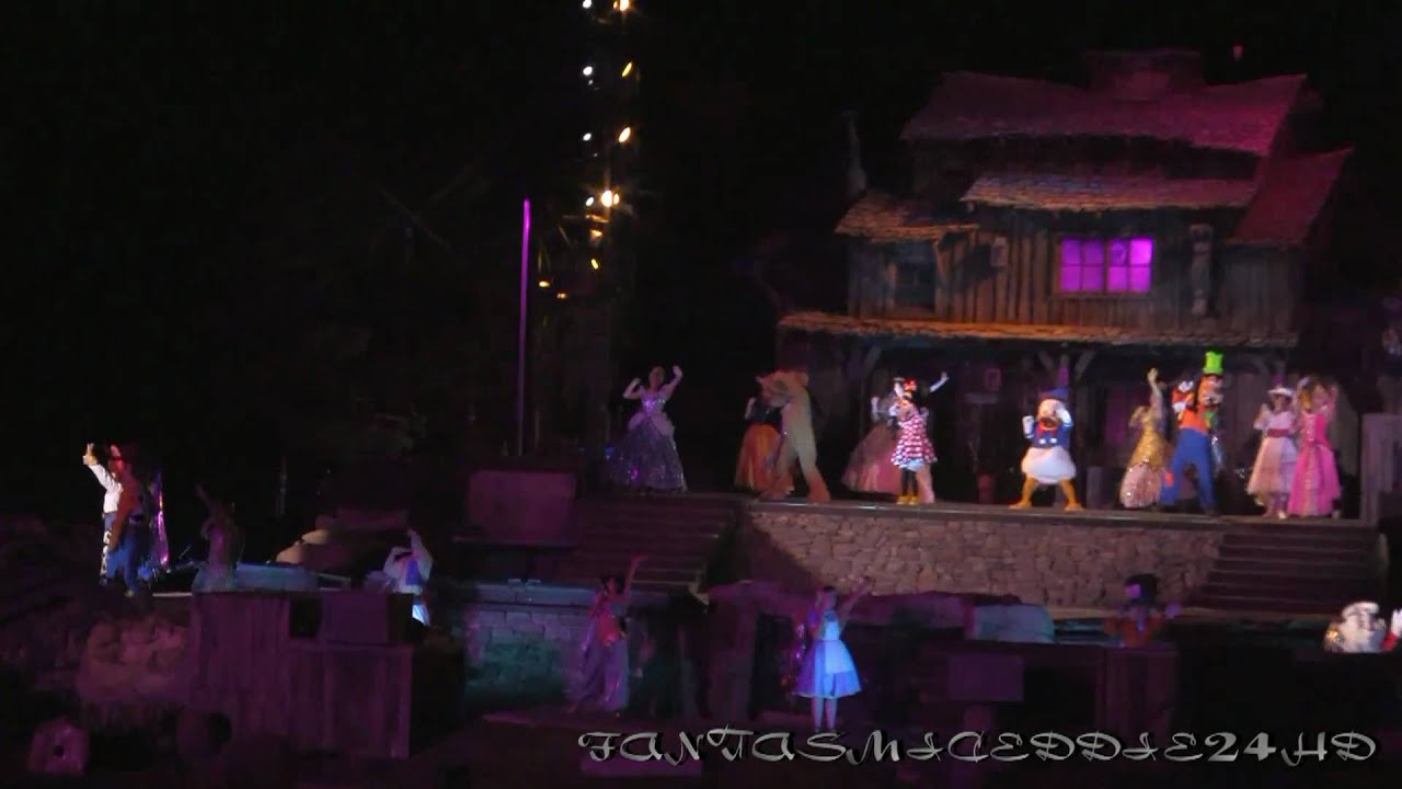 [HD] Fantasmic! Finale without Mark Twain 2011