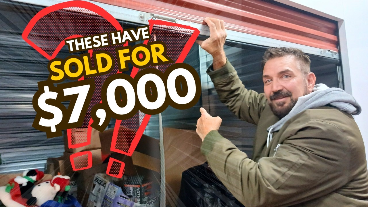 We Just Found the MOST VALUABLE ITEM of the Year! Storage Unit Finds