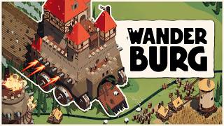 My castle DRIVES better than yours! Moving CASTLES in EXPLOSIVE roguelike MAYHEM! - Wanderburg screenshot 1