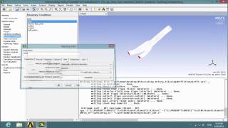 Simcafe: 3D Bifurcating Artery in FLUENT, Physics Setup #2