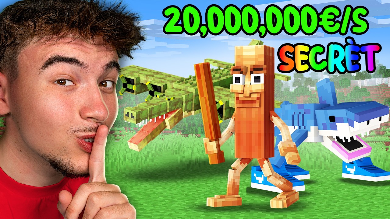 J'ai Volé les BRAINROT de TALCADO sur Minecraft !