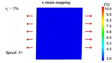 An FM halftone encoded hydrogel film dynamically reveals graphic information under a small strain
