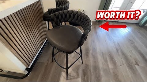 Stylish and Comfy? The Best Bar Stool for Modern Spaces #barstool #homedecor #commissionsearned