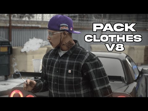 Fivem clothes YBN - Addon Pack V8 ( FREE )
