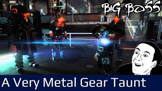 I won & A Very Metal Gear Taunt | Killzone Shadowfall Multiplayer