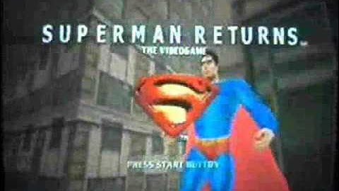 Superman Returns The Videogame[PlayStation 2] International Spot