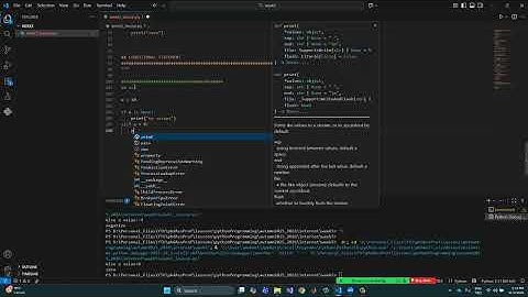 2025/2026 - Autumn - Python Programming - Les 5-1 - Conditional Statements and Loops