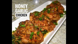 Honey Garlic Chicken Thighs | Instant Pot Chicken Recipes image