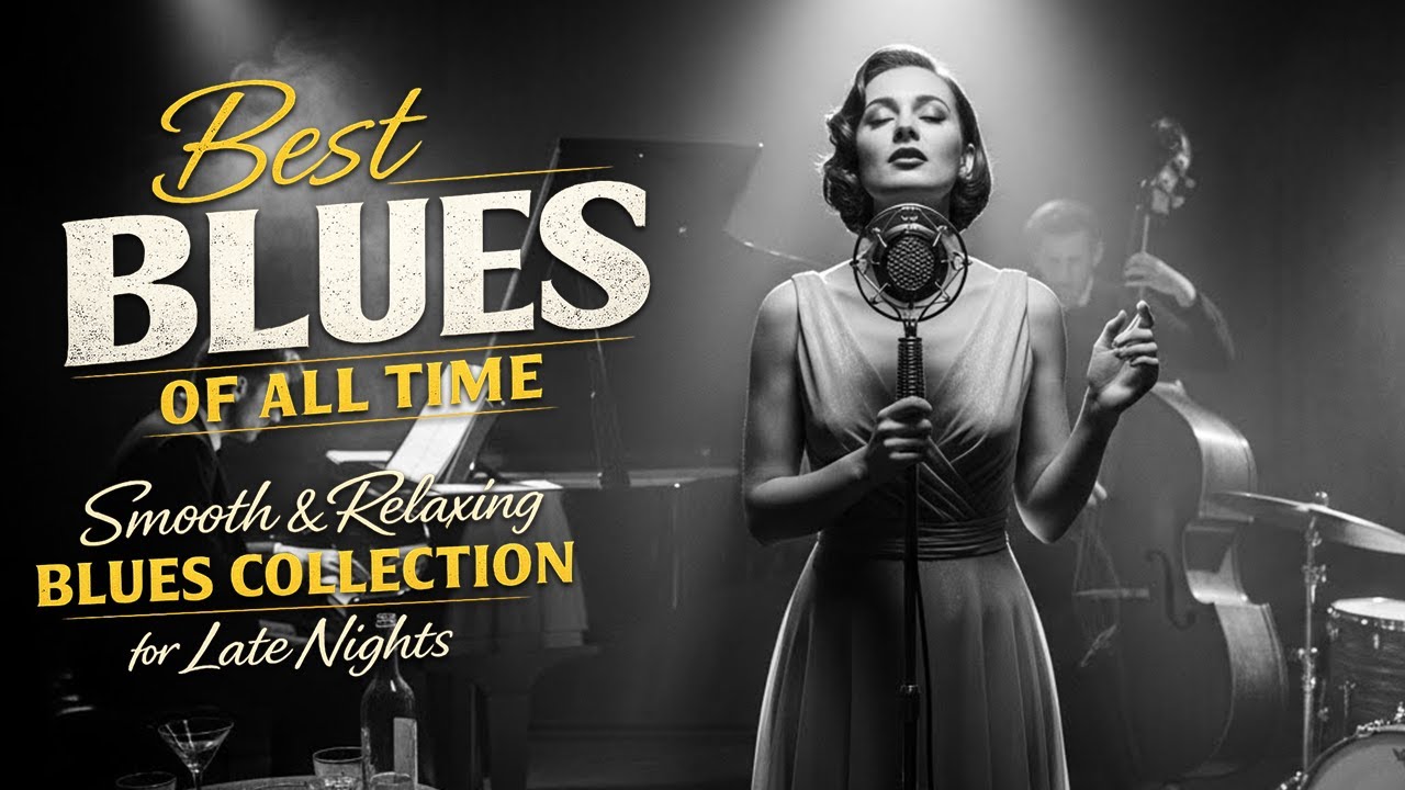 Best Blues of All Time – Smooth & Relaxing Blues Collection for Late Nights