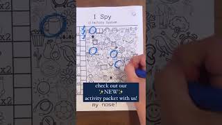Visual perceptual skill activity packet