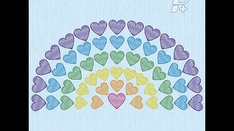 mySewnet or PREMIER+2 Quick Tip Making a Rainbow