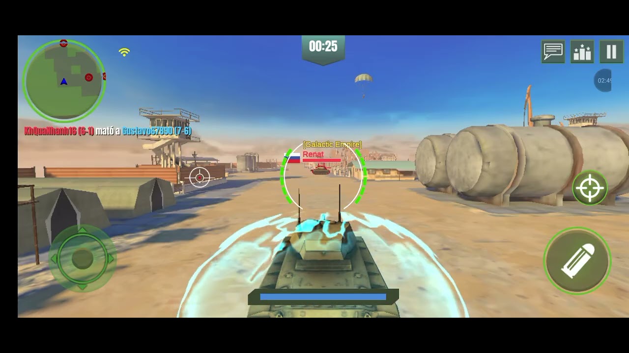 5 de enero de 2026: juego de batalla de tanques