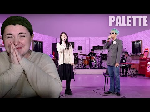 [IU's PALETTE🎨] 'PALETTE (Feat. G-DRAGON)' LIVE CLIP | REACTION