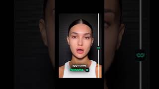 Persona app - Best video/photo editor 😍 #hairstyle #photoeditor screenshot 2