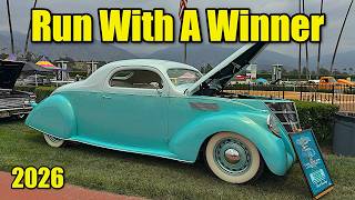 Run With A Winner Car Show 2026 at Santa Anita Park, Arcadia, California