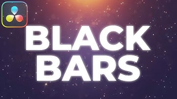 How To Add CINEMATIC BARS in Davinci Resolve 19 (3 ways)
