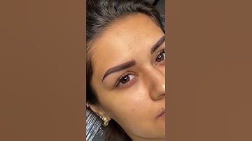 Combination eyebrows technique done @avneetkaur_13