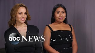 Full interview with Oscar-nominated stars of 'Roma' on their breakthrough roles