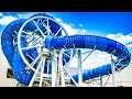 ROTATING Water Slide - AquaSpinner at Aquapark Reda in Poland