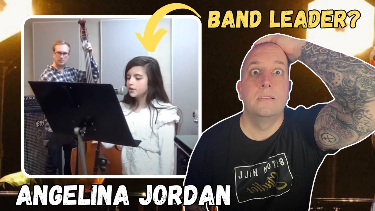 Angelina Jordan (Rehearsal) - Portrait Of A Child || 10 Year Old Band Leader? 😳