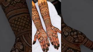 Beautiful wedding mehandi designs 😍♥️ #viral #mehndi #mehandi #shorts #mehndidesign #trending