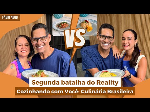 Segunda batalha do Reality: Cozinhando com Você - Culinária Brasileira | Programa Fábio Abud