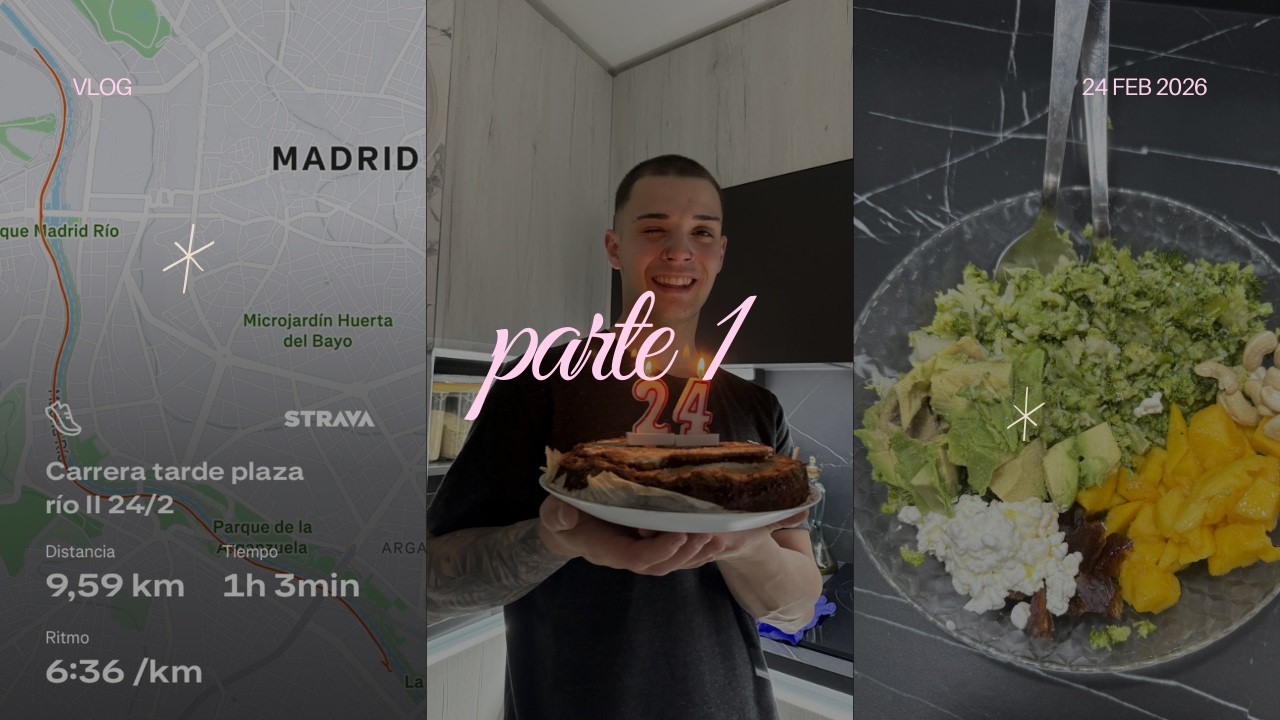 parte 1 - cumple de sergio, ama de casa, abriendo regalos, carrera de 10km