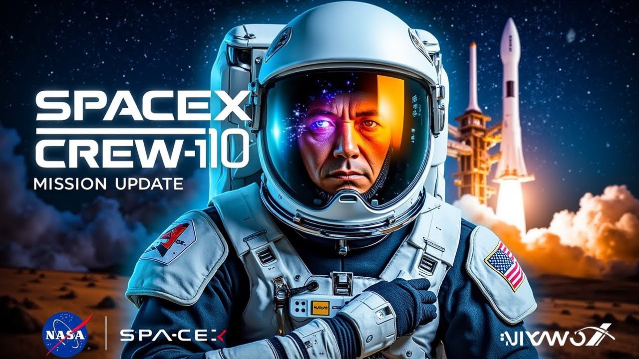 🚀 SpaceX Crew 10 Arrives at Kennedy Space Center NASA Mission Update ...
