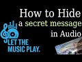 How to Hide Secret Messages in WAV Audio Files | Bangla Audio Steganography Tutorial 🔒