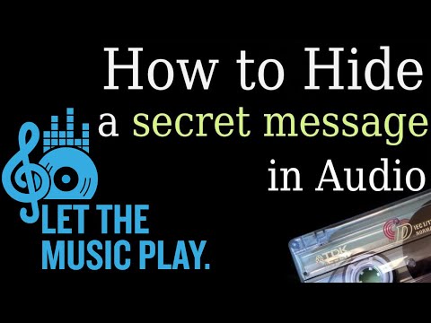Hide a Secret Message in a WAV Audio File | Audio Steganography [Bangla]